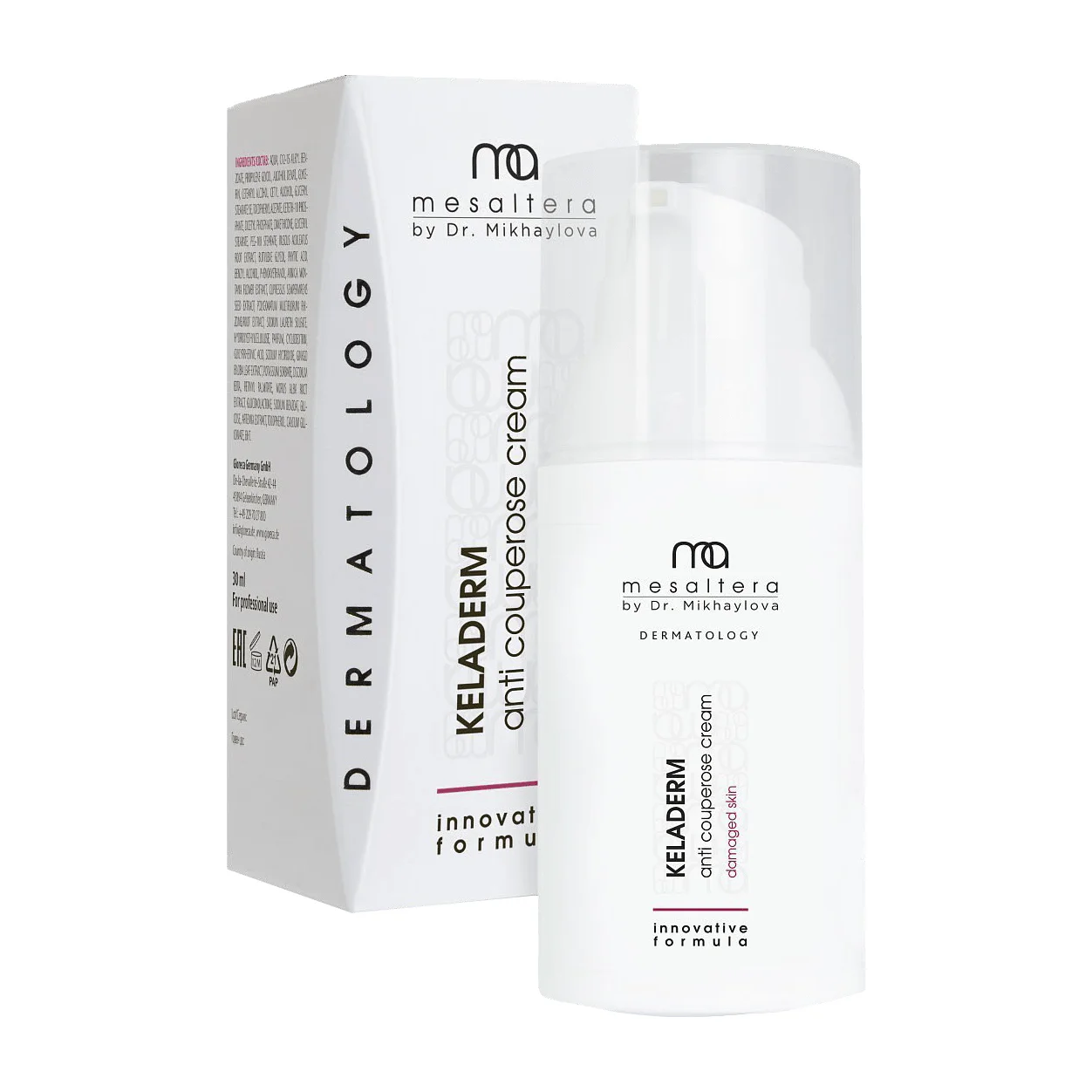 Mesaltera By Dr. Mikhaylova KELADERM ANTI COUPEROSE CREAM 30 МЛ